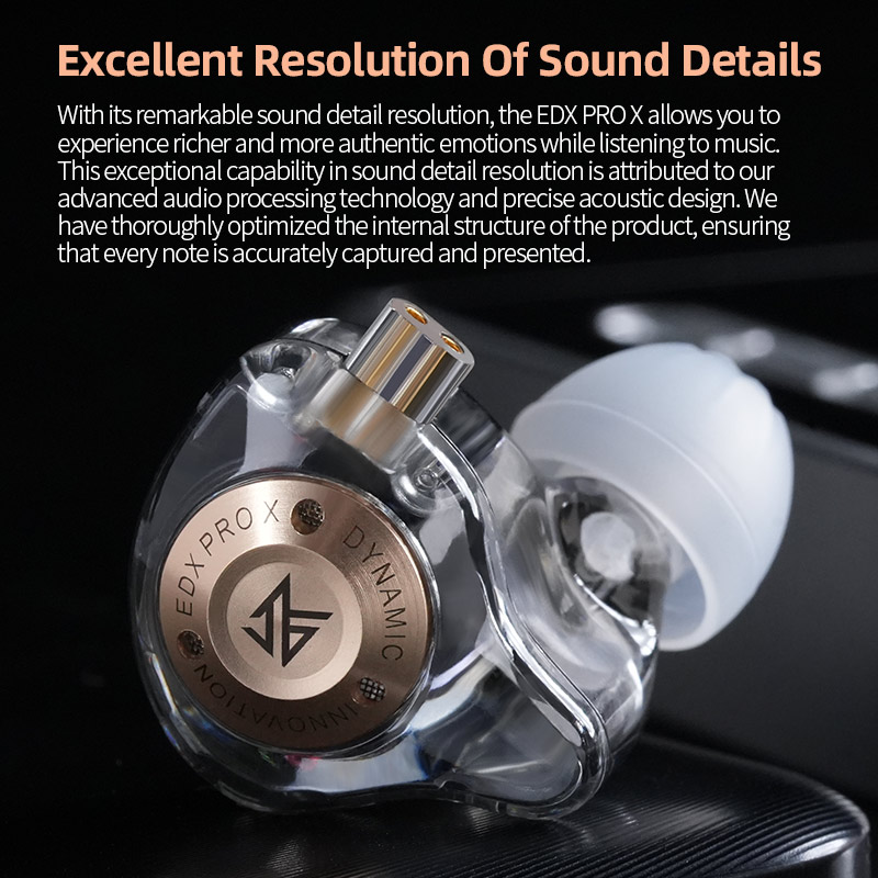 KZ EDX Pro X dynamic driving h - In Ear Monitors For Singers ulasan dan harga