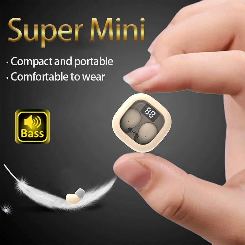 SK Small Headphones Wireless B - Type C Wired Earphones With Mic ulasan dan harga