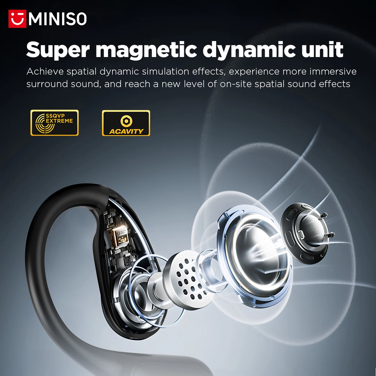 MINISO MS190 Real Time AI Voic - Headphones ulasan dan harga