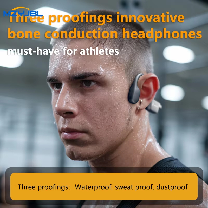 MZYMI Neckband Bluetooth 5.4 H - Bone Conduction Running Headphones ulasan dan harga