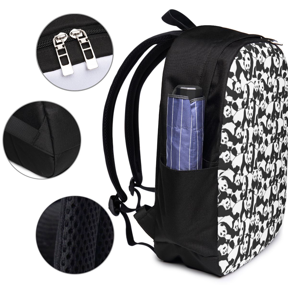 Panda Pattern Backpack Travel  - Laptops ulasan dan harga