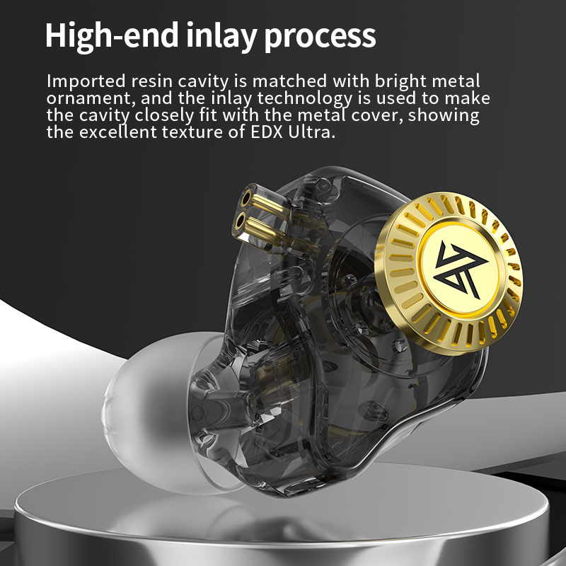KZ EDX-Ultra wired hi-fi heads - In Ear Monitors For Singers ulasan dan harga