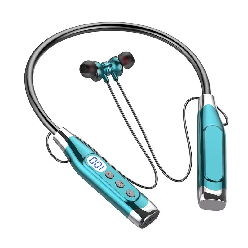 Led Battery Display Type-c Cha - Magnetic Neckband Sports Earphones ulasan dan harga